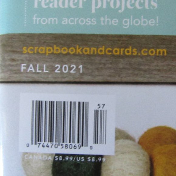 NEW  Fall 2021 Scrapbook and Cards Today Magazine - Picture 4 of 5